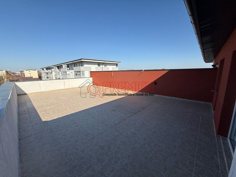 Popesti Leordeni penthouse 2 camere, terasa 76mp, bloc nou